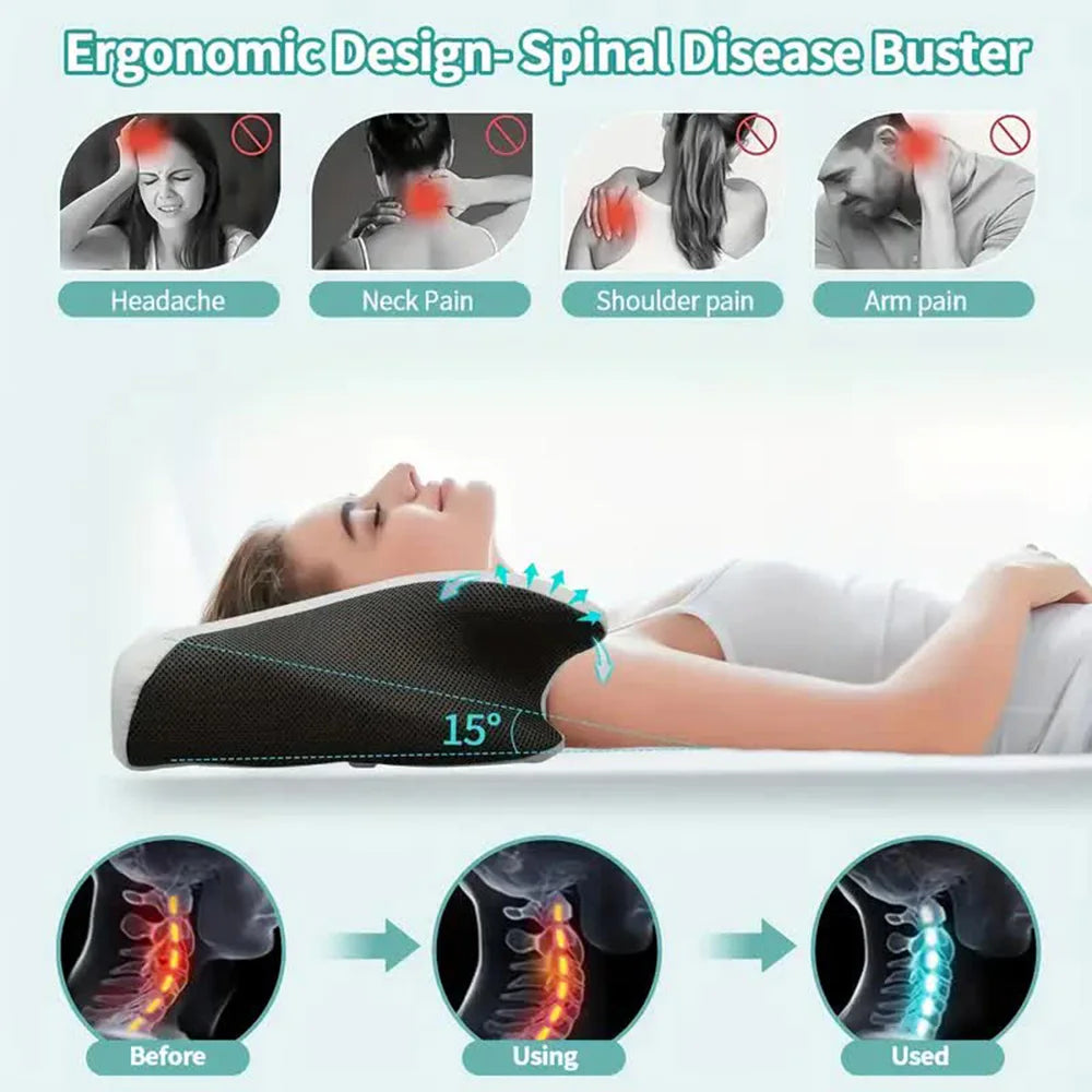 TheraNeck™ Butterfly Memory Foam Pillow