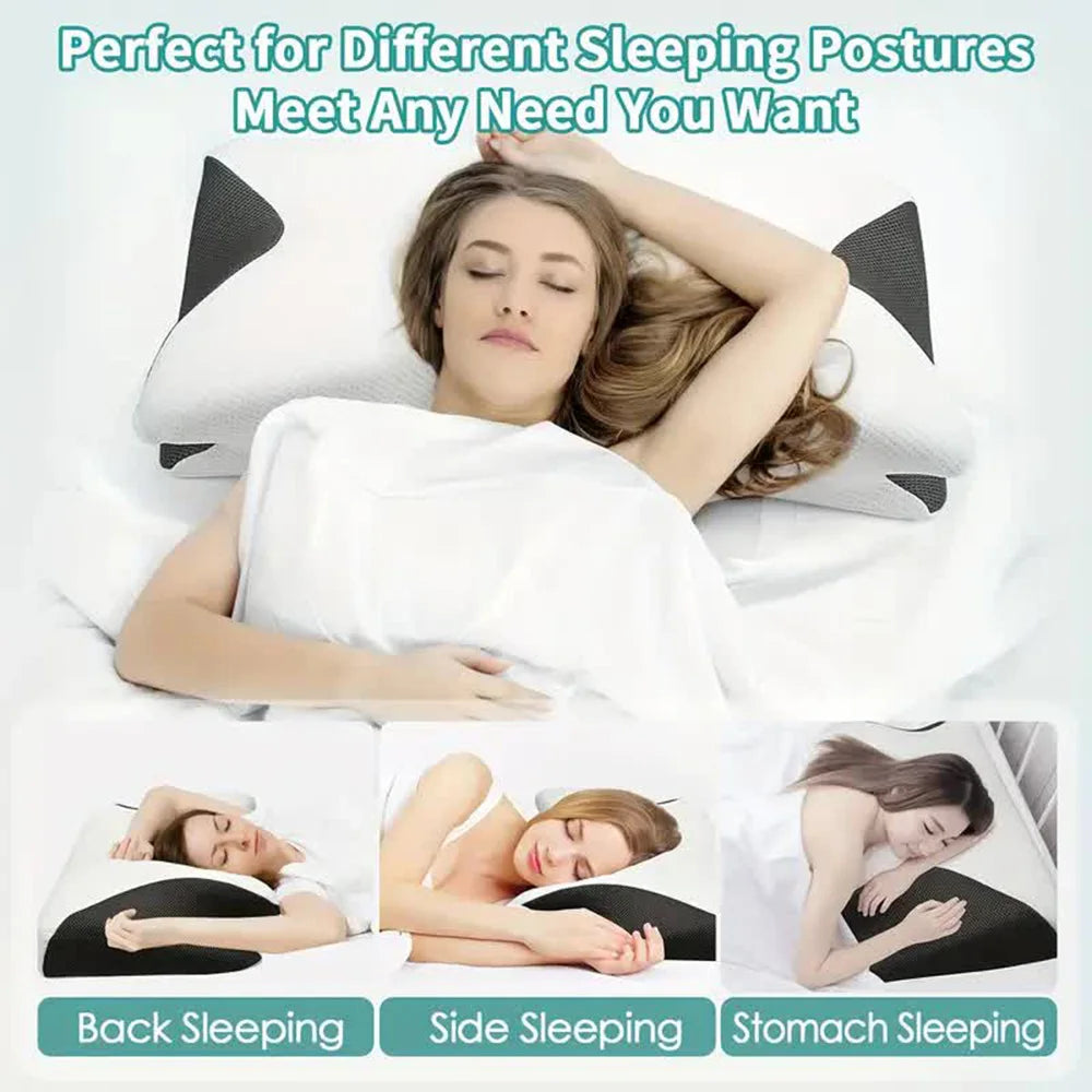 TheraNeck™ Butterfly Memory Foam Pillow