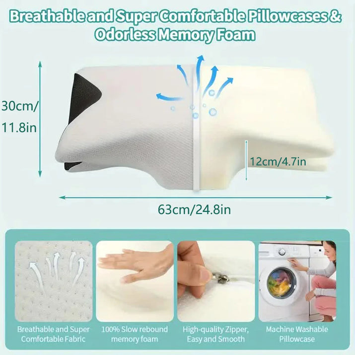 TheraNeck™ Butterfly Memory Foam Pillow